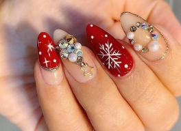 NHỮNG MẪU NAIL HOT HIT MÙA GIÁNG SINH