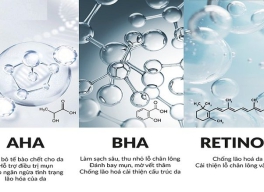 AHA/BHA VÀ RETINOL: KẾT HỢP THỨ TỰ ĐÚNG CÁCH, ĐẠT HIỆU QUẢ