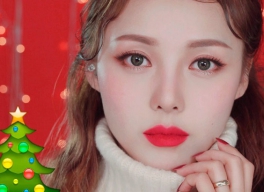 GỢI Ý KIỂU TRANG ĐIỂM XINH LUNG LINH MÙA GIÁNG SINH.