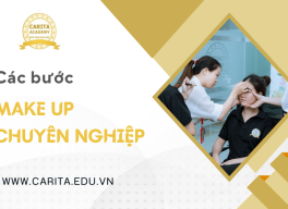 Các bước make up chuyên nghiệp: Bí quyết tạo khối và highlight chuẩn salon – Carita Academy