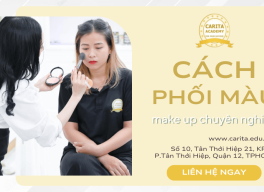 Cách phối màu khi trang điểm dành cho thợ makeup chuyên nghiệp