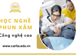 Đón đầu xu hướng thẩm mỹ với khóa học nghề phun xăm công nghệ cao tại Carita Academy