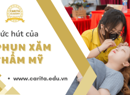 "Giải mã" sức hút của phun xăm thẩm mỹ: Tại sao ai cũng mê? - Carita Academy