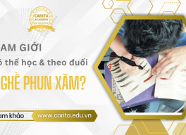 Nam giới có thể học và theo đuổi nghề phun xăm thẩm mỹ? – Carita Academy