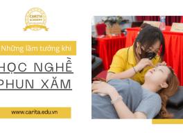 Những lầm tưởng cần tránh để không hối tiếc khi học nghề phun xăm – Carita Academy