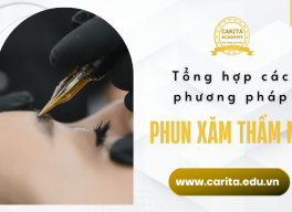 Có những phương pháp phun xăm thẩm mỹ thông dụng nào hiện nay? – Carita Academy