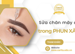 Phương pháp sửa chân mày cũ trong phun xăm thẩm mỹ - Carita Academy