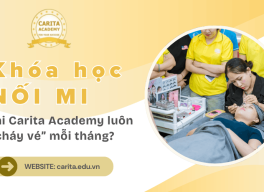 Tại sao khóa học nối mi tại Carita Academy lại "cháy vé" mỗi tháng?