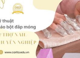 Tháo bột đắp móng không đau rát mà thợ nail nào cũng phải biết - Carita Academy