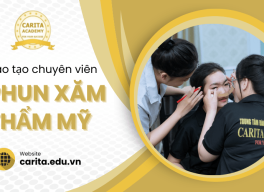 Trở Thành Chuyên Viên Phun Xăm Chuyên Nghiệp Cùng Carita Academy