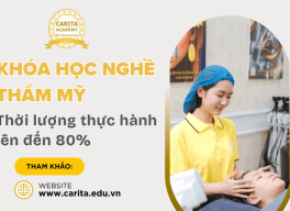 Vì sao các khóa học nghề thẩm mỹ tại Carita Academy có 80% thời lượng là thực hành?
