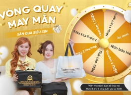 VÒNG QUAY MAY MẮN - SĂN QUÀ SIÊU XỊN
