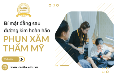 Bí mật đằng sau những đường kim hoàn hảo trong phun xăm thẩm mỹ - Carita Academy