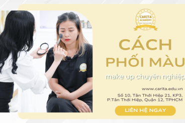 Bí quyết phối màu trang điểm từ thợ make up chuyên nghiệp - Carita Academy