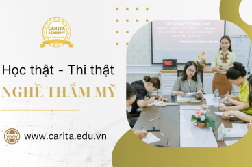 Học viên học thật – thi thật khi theo nghề thẩm mỹ tại Carita Academy