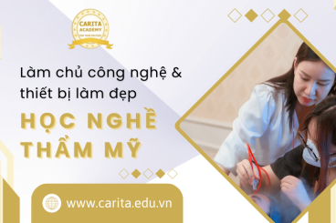 Làm chủ công nghệ và thiết bị làm đẹp khi học nghề tại Carita Academy