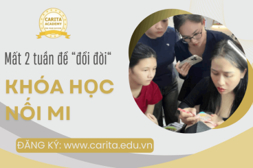 Mất 2 tuần để "đổi đời" nhờ khóa nối mi Carita Academy - Tin được không?