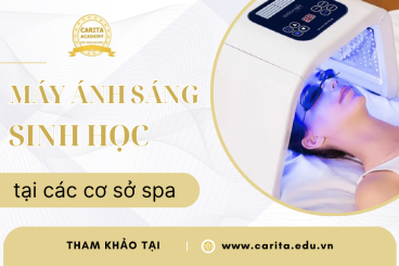 Khám phá máy ánh sáng sinh học, thiết bị không thể thiếu tại các cơ sở spa chăm sóc da - Carita Academy