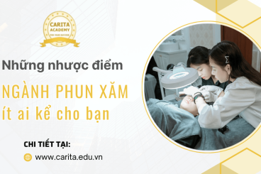 Những nhược điểm của ngành phun xăm ít ai kể cho bạn - Carita Academy