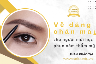 Tìm hiểu bộ quy tắc vẽ dáng chân mày cho người mới học phun xăm thẩm mỹ - Carita Academy