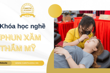 Rèn luyện tay nghề với khóa học nghề phun xăm thực hành tại Carita Academy