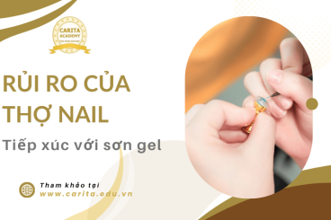 Tiếp xúc hóa chất sơn gel và cách bảo vệ sức khỏe thợ nail – Carita Academy