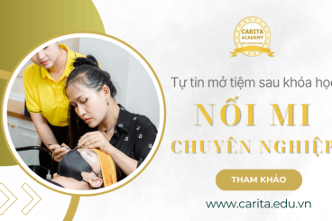 Tự tin mở tiệm riêng sau khóa học nối mi chuyên nghiệp: Tại sao không? – Carita Academy