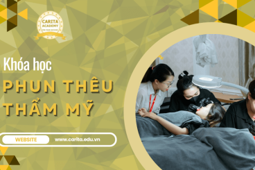 Vững tay nghề sau khóa học phun thêu thẩm mỹ tại Carita Academy