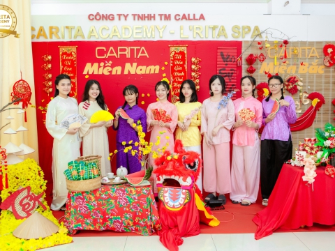 Tết rộn ràng tại Carita Academy