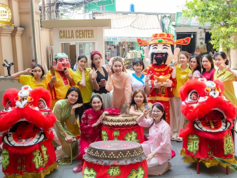Khai xuân Bính Ngọ tại Carita Academy