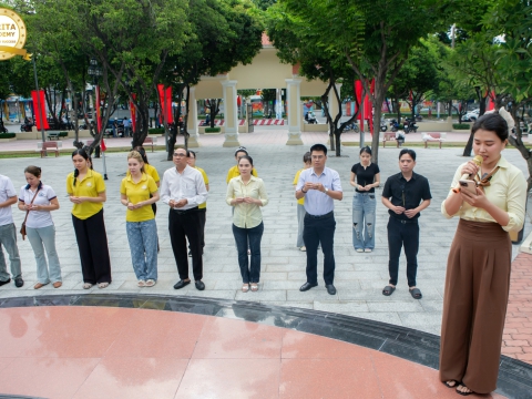 CARITA ACADEMY DÂNG HOA, THẮP HƯƠNG NHÂN NGÀY THƯƠNG BINH – LIỆT SĨ 27/7