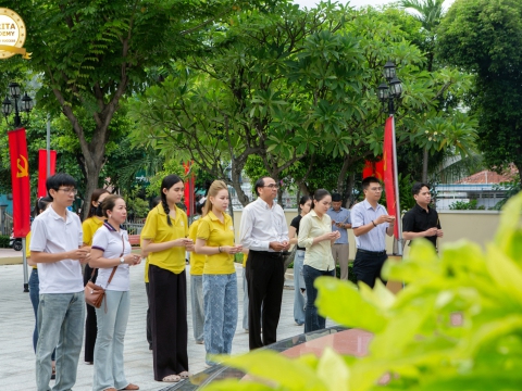 CARITA ACADEMY DÂNG HOA, THẮP HƯƠNG NHÂN NGÀY THƯƠNG BINH – LIỆT SĨ 27/7
