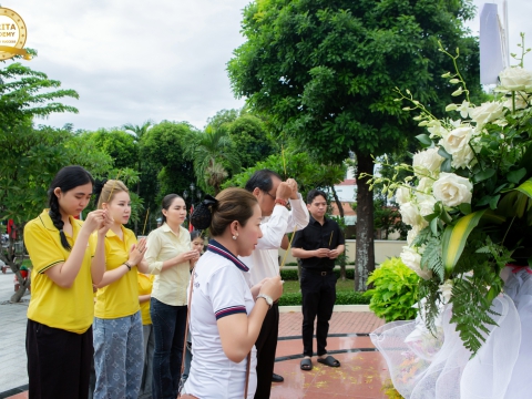 CARITA ACADEMY DÂNG HOA, THẮP HƯƠNG NHÂN NGÀY THƯƠNG BINH – LIỆT SĨ 27/7