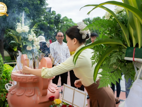 CARITA ACADEMY DÂNG HOA, THẮP HƯƠNG NHÂN NGÀY THƯƠNG BINH – LIỆT SĨ 27/7