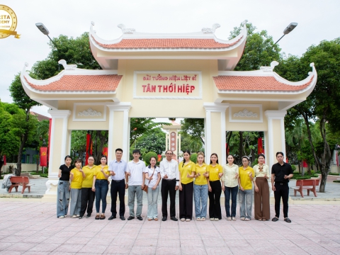 CARITA ACADEMY DÂNG HOA, THẮP HƯƠNG NHÂN NGÀY THƯƠNG BINH – LIỆT SĨ 27/7