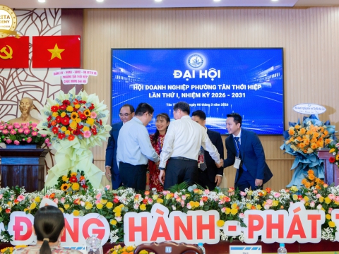 Đại Hội Doanh Nghiệp lần thứ I tại phường Tân Thới Hiệp