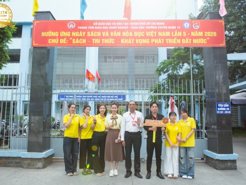 CARITA ACADEMY ĐÃ CẬP BẾN TT GDTX QUẬN 12!