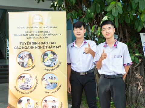CARITA ACADEMY ĐÃ CẬP BẾN TT GDTX QUẬN 12!