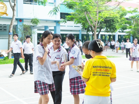 CARITA ACADEMY ĐÃ CẬP BẾN TT GDTX QUẬN 12!