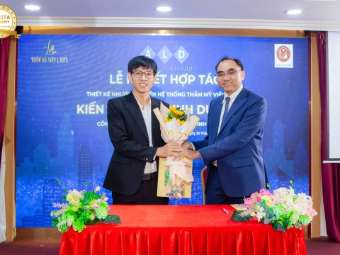 Lễ ra mắt Công ty Cổ phần Tập đoàn A.L.D và chính thức Khai trương Nhượng quyền thương hiệu Hệ thống thẩm mỹ viện L