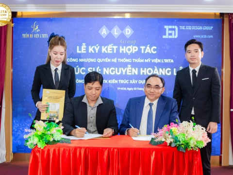 Lễ ra mắt Công ty Cổ phần Tập đoàn A.L.D và chính thức Khai trương Nhượng quyền thương hiệu Hệ thống thẩm mỹ viện L