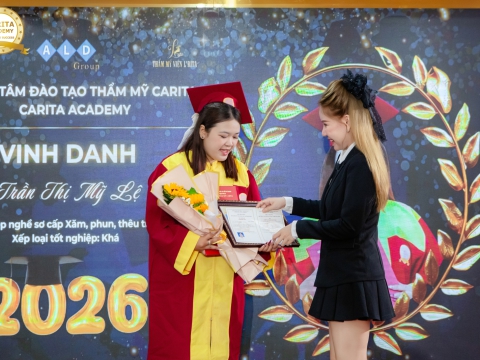 Lễ tốt nghiệp Carita Academy 30/01/2026