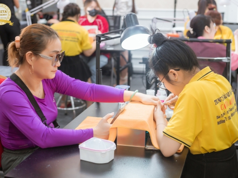 HỘI THI TAY NGHỀ GIỎI ĐỢT 2 NĂM 2024 TẠI CARITA ACADEMY