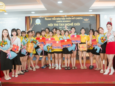 HỘI THI TAY NGHỀ GIỎI ĐỢT 2 NĂM 2024 TẠI CARITA ACADEMY