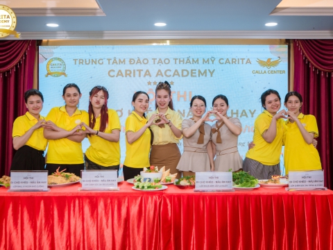 Các món ăn dự thi của các lớp