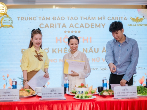 Các món ăn dự thi của các lớp