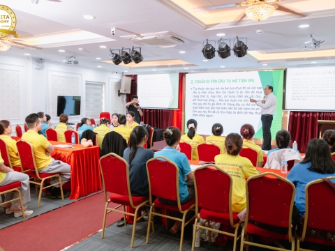 KHÓA HỌC MỞ SPA - CHO NGƯỜI MỚI BẮT ĐẦU