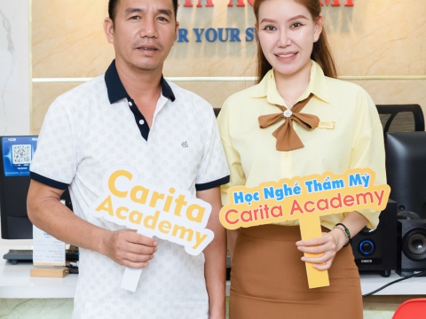 HỌC SINH MỚI LỚP CHĂM SÓC DA