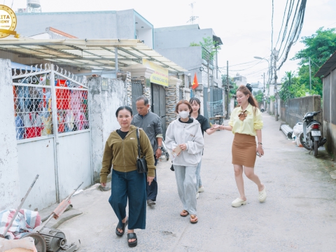 HỌC VIÊN MỚI ĐẦY NĂNG LƯỢNG CỦA NHÀ CARITA