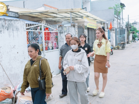 HỌC VIÊN MỚI ĐẦY NĂNG LƯỢNG CỦA NHÀ CARITA